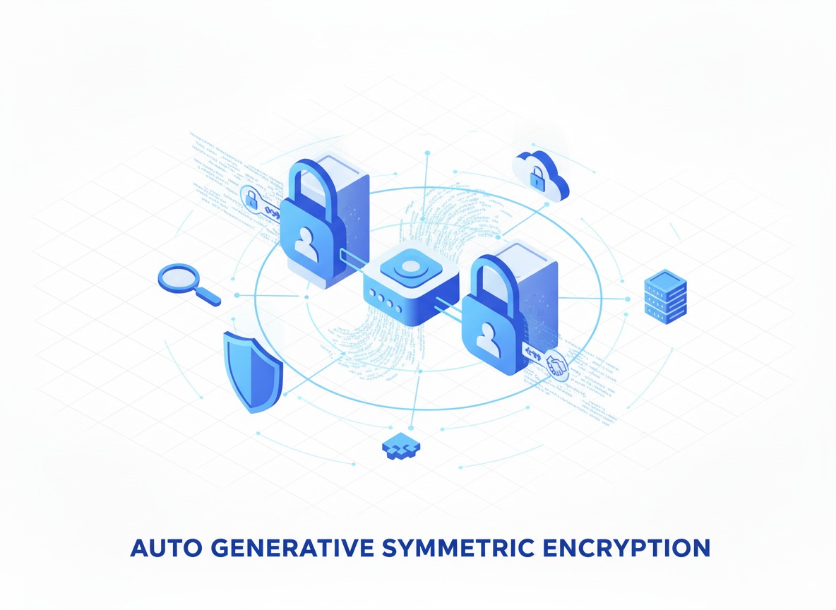 Auto Generative Symmetric Encryption